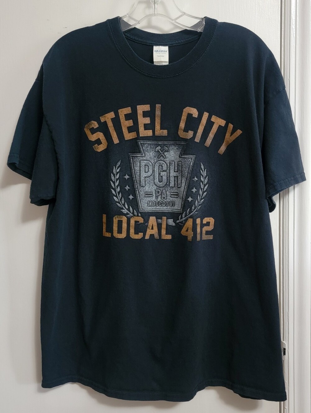 Pittsburgh "Steel City Local 412" T-shirt